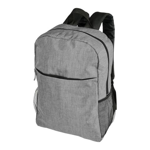 Sac à dos ordinateur 15.6&quot; Heathered Standard | Gris chiné moyen | sans marquage | non disponible | non disponible | non disponible
