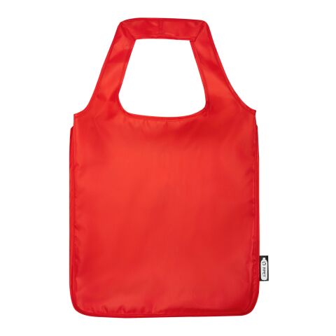 Grand sac shopping Ash en RPET certifié GRS Prioritaire | Rouge | Impression par transfert 1 couleur | Verso | 280 mm x 230 mm | non disponible
