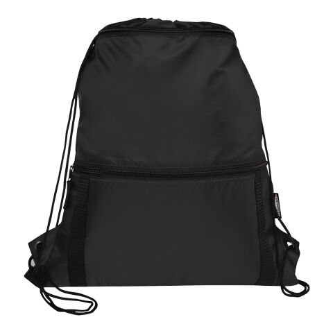 Sac isotherme 9 L recyclé avec cordon de serrage Adventure Standard | noir | sans marquage | non disponible | non disponible | non disponible