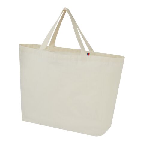 Sac shopping Cannes en tissu recyclé de 200 g/m2 Standard | Naturel | sans marquage | non disponible | non disponible | non disponible