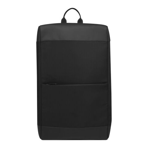 Sac à dos Rise recyclé certifié GRS pour ordinateur portable de 15,6&quot; Standard | noir | sans marquage | non disponible | non disponible | non disponible