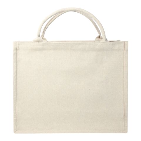 Sac shopping Pheebs recyclé de 500 g/m² pour livre Standard | Oatmeal | sans marquage | non disponible | non disponible