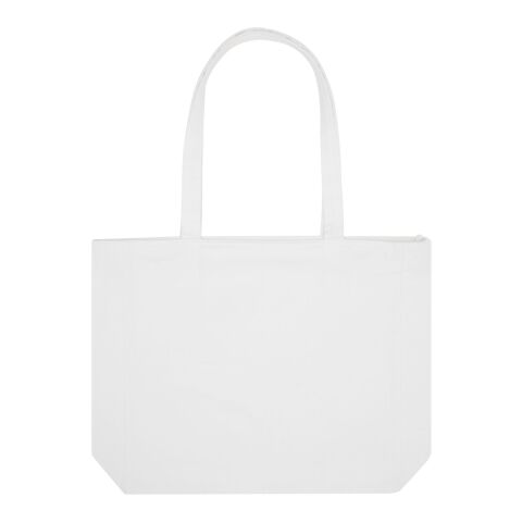 Sac shopping Weekender recyclé de 500 g/m² Standard | blanc | sans marquage | non disponible | non disponible | non disponible