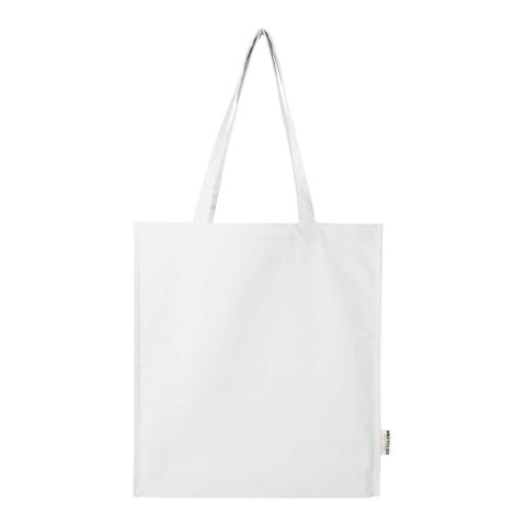 Sac shopping à soufflets Florida certifié GRS 270 g/m² 14L Standard | blanc | sans marquage | non disponible | non disponible | non disponible