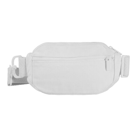 Sac bandoulière recyclé Crescent 500 g/m² Aware™ Blanc | sans marquage | non disponible | non disponible