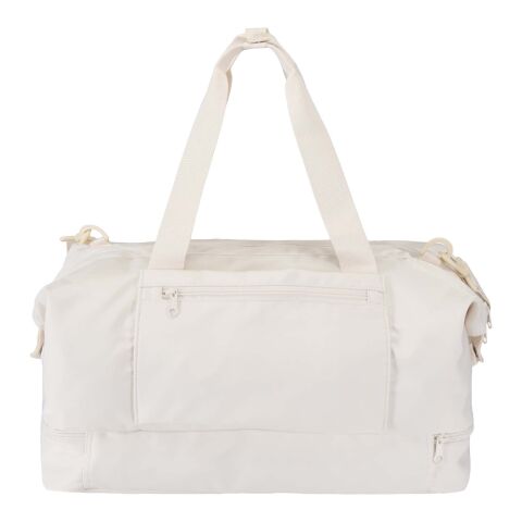 Sac de voyage Trip&nbsp;Aware™ de 42&nbsp;L en matériaux recyclés Standard | Blanc cassé | sans marquage | non disponible | non disponible | non disponible