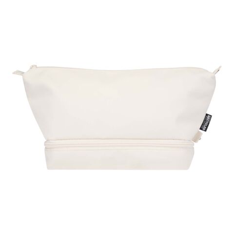 Sac de toilette de voyage Trip Aware™ de 6 L en matériaux recyclés Standard | Ivoire | sans marquage | non disponible | non disponible | non disponible