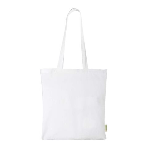 Sac shopping Odisha de 7&nbsp;L bio certifié OCS 140&nbsp;g/m² Standard | Blanc | sans marquage | non disponible | non disponible | non disponible