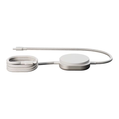 Câble de charge USB-C 2-en-1 de 240&nbsp;W Zens Pro 2 Blanc