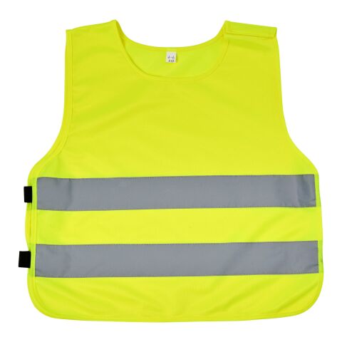 Gilet de sécurité velcro pour enfants 3-6 ans Odile Standard | Jaune néon | sans marquage | non disponible | non disponible | non disponible
