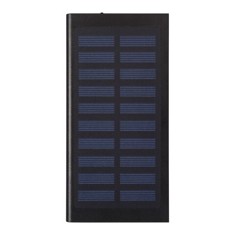 Batterie de secours solaire de 8000 mAh Stellar Standard | noir | sans marquage | non disponible | non disponible
