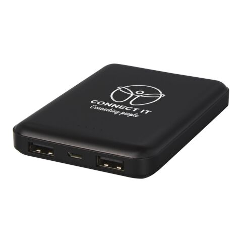 Batterie de secours Gleam lumineuse et ultra-mince de 5 000 mAh Standard | noir | sans marquage | non disponible | non disponible