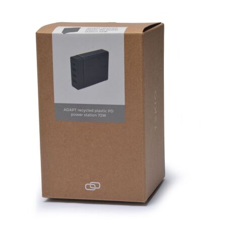 Batterie de secours PD ADAPT de 72 W en plastique recyclé Standard | noir | sans marquage | non disponible | non disponible