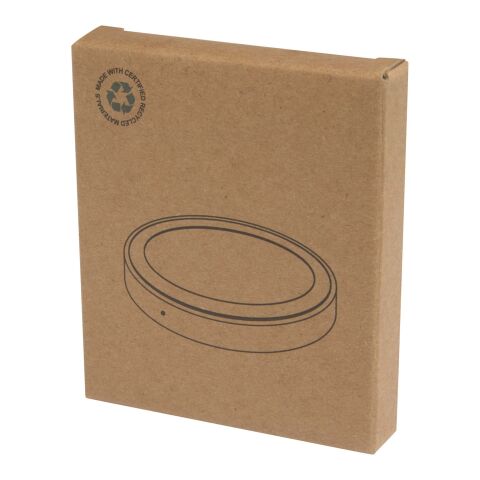 Tapis de charge sans fil Freal de 15&nbsp;W en plastique recyclé Standard | Noir | sans marquage | non disponible | non disponible