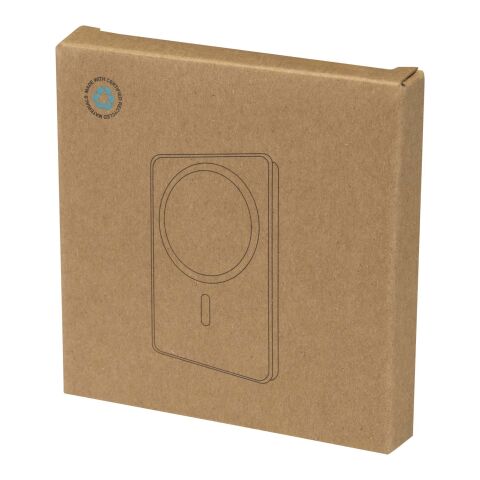 Batterie externe magnétique Avis 5000 mAh en aluminium recyclé RCS Argent