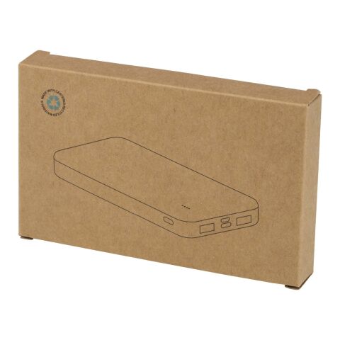 Batterie de secours Intan de 10 000 mAh et 10 W en plastique recyclé Standard | Noir | sans marquage | non disponible | non disponible