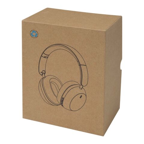 Casque supra-auriculaire Hoggar pliable ANC et ENC en plastique recyclé Standard | Blanc | sans marquage | non disponible | non disponible
