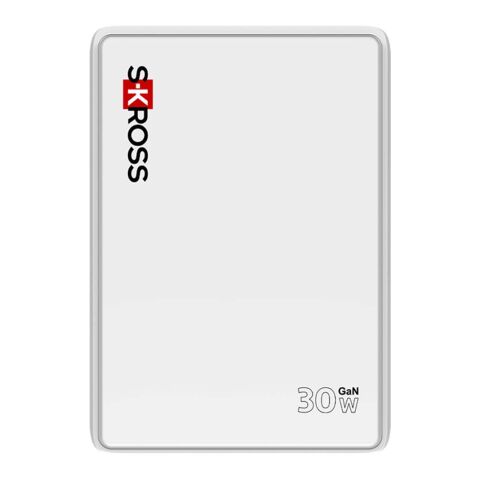 Chargeur mural SKROSS® Slim 30 W pour l'Europe blanc