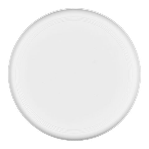 Frisbee en plastique recyclé Orbit Blanc | sans marquage | non disponible | non disponible