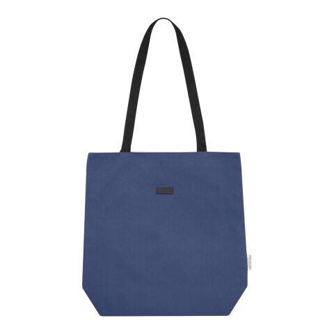 Sac shopping Joey de 14 L en toile recyclée GRS Standard | Deep blue | sans marquage | non disponible | non disponible | non disponible
