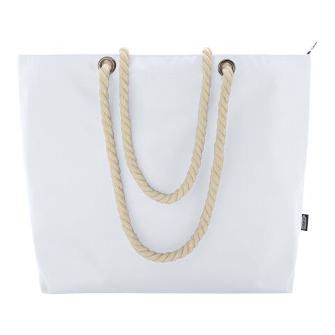 Sac shopping Panama recyclé GRS isotherme de plage avec poignées en cordelette Standard | Blanc | sans marquage | non disponible | non disponible