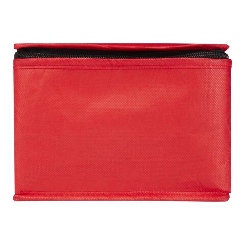 Sac isotherme Spectrum non tissé recyclé GRS de 4L pour 6&nbsp;canettes Standard | Rouge | sans marquage | non disponible | non disponible