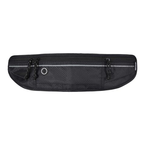 Ceinture de course Nomad en matériaux recyclés certifiés GRS Noir
