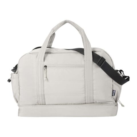 Sac de voyage Puffer recyclé certifié GRS avec fond isolé de 30 L Standard | Sandstone | sans marquage | non disponible | non disponible | non disponible