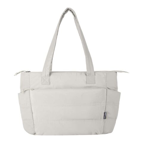 Sac shopping Puffer pour ordinateur portable 15,6" certifié GRS et recyclé de 18&nbsp;L Standard | Sandstone | sans marquage | non disponible | non disponible | non disponible