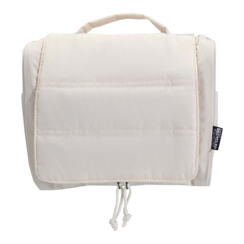Trousse de toilette à suspendre Puffer recyclée et certifiée GRS de 8&nbsp;L Standard | Sandstone | sans marquage | non disponible | non disponible | non disponible