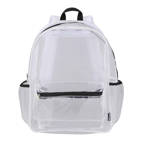 Sac à dos en matériaux recyclés certifiés GRS Mesh de 18&nbsp;L Standard | Blanc | sans marquage | non disponible | non disponible