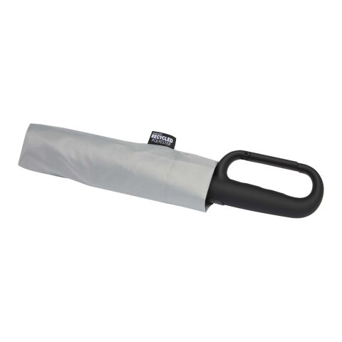 Parapluie pliable SMART 21 pouces en RPET Gris clair