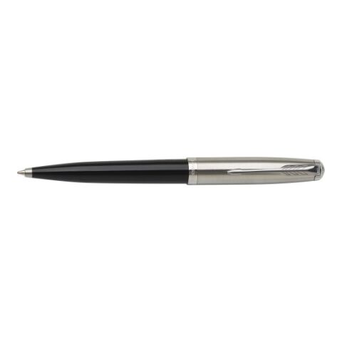 Stylo bille Parker 51 en acier inoxydable noir | sans marquage | non disponible | non disponible