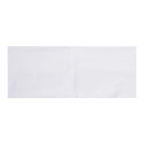 Bandeau Lily en RPET avec impression par sublimation blanc | Sublimation | sur toute la surface | 480 mm x 80 mm