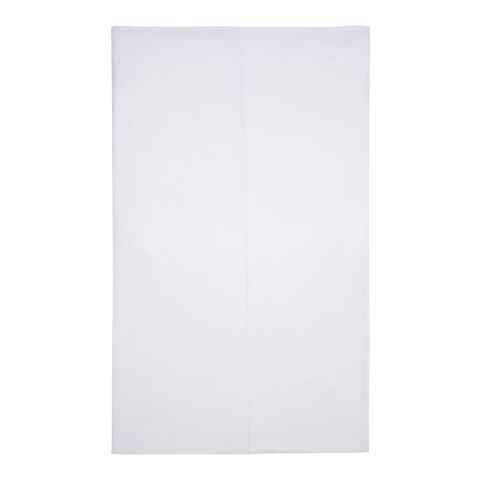 Écharpe multi-usages Lara avec impression par sublimation, couche en polaire et ourlets Blanc | Sublimation | avant (sur la couche réfléchissante) | 250 mm x 500 mm