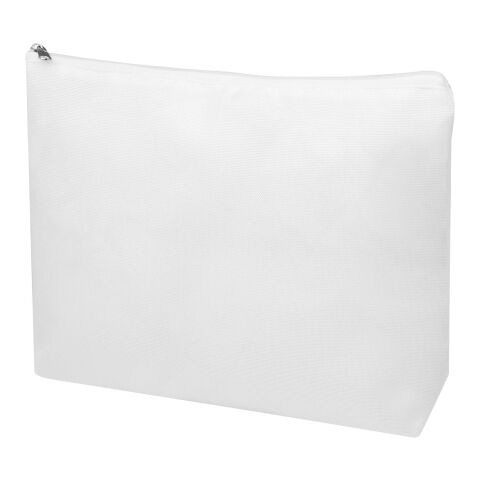 Sac de voyage Arlo en rPET avec impression par sublimation - moyen modèle Blanc-Blanc | Sublimation | sur toute la surface | 275 mm x 430 mm