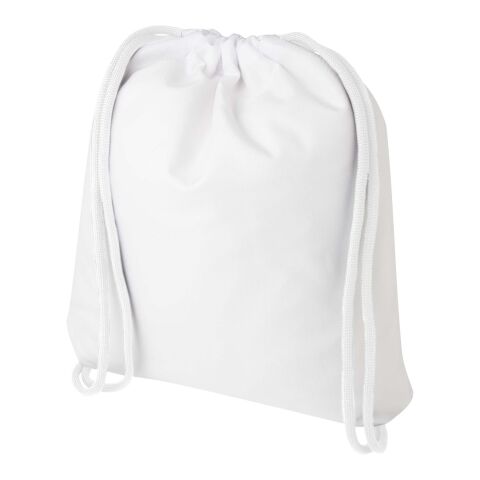 Sac avec cordon Cal avec impression par sublimation blanc-blanc | sans marquage | non disponible | non disponible