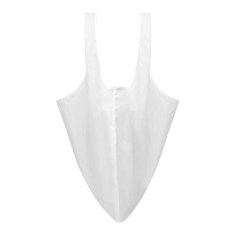 Sac shopping pliable Etta 300&nbsp;g/m2 avec impression par sublimation blanc