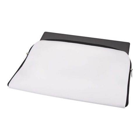 Pochette pour ordinateur portable Mila 17" avec sublimation Noir-Blanc | non disponible | Sublimation | all over | 280 mm x 400 mm