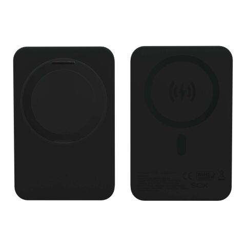 Batterie de secours SCX.design P28 de 5 000 mAh avec anneau pliant noir | sans marquage | non disponible | non disponible