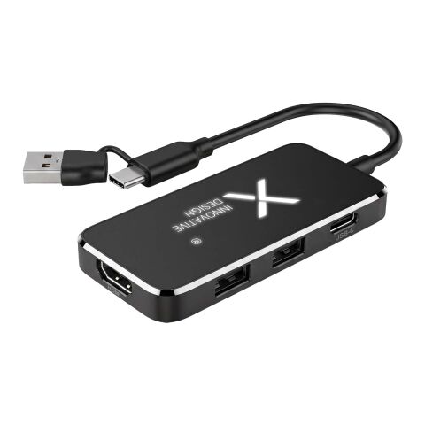 SCX.design H22 7-in-1 USB-Hub Noir