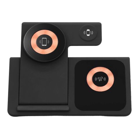 SCX.design W38 MagStand 4-in-1-Ladestation für kabelloses Laden Noir