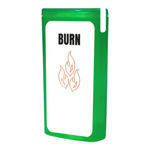 MiniKit Brulures Vert translucide | sans marquage | non disponible | non disponible