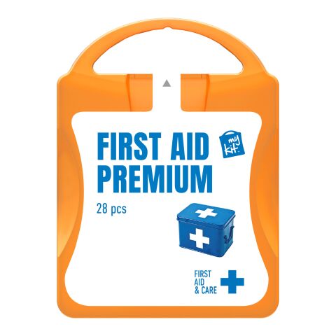 MyKit Medium Premiers Secours PREMIUM Orange | non disponible | sans marquage | non disponible | non disponible