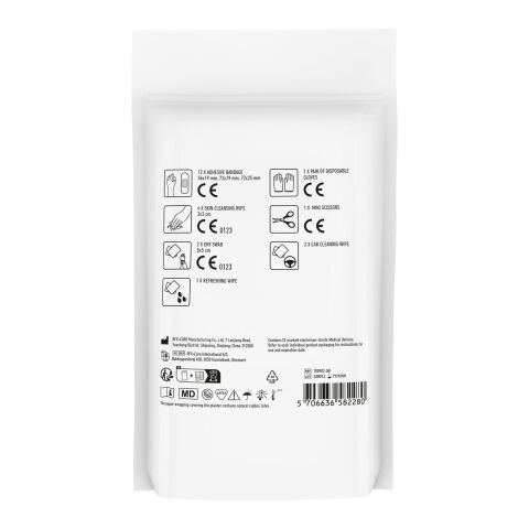 MyKit Voiture en pochette papier Blanc | sans marquage | non disponible | non disponible