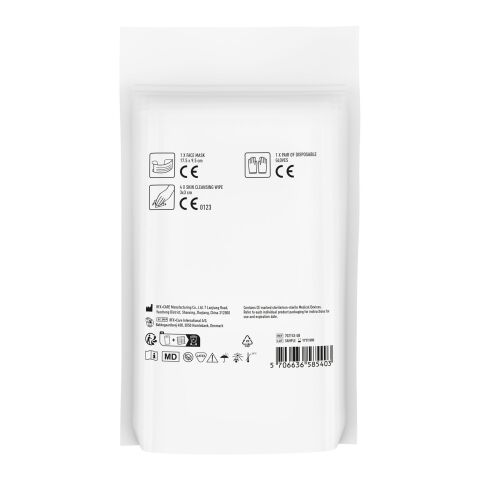 Kit de protection MyKit en pochette papier Blanc | Not applicable | sans marquage | non disponible | non disponible