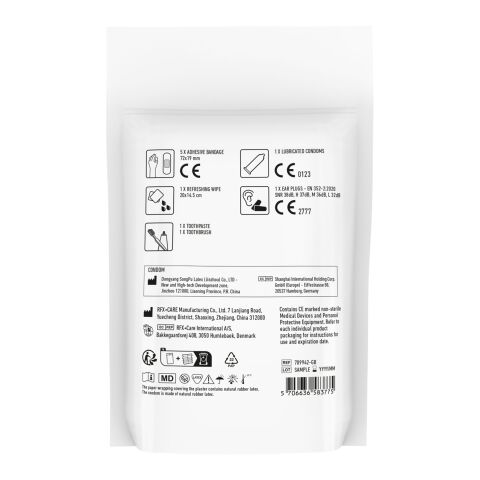 MiniKit Festival en pochette papier Blanc | sans marquage | non disponible | non disponible