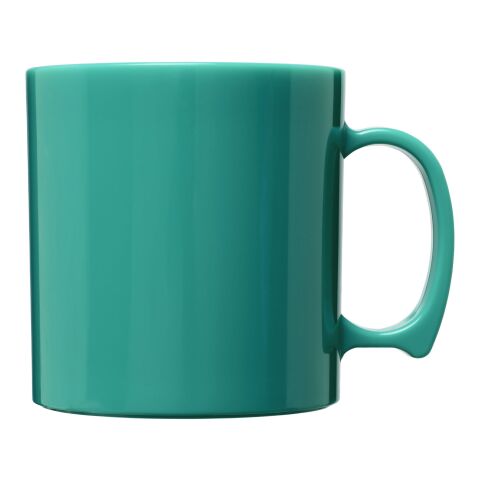 Mug en plastique Standard 300 ml Vert eau | sans marquage | non disponible | non disponible