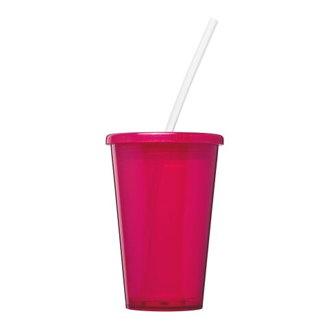 Gobelet à double paroi Stadium 350 ml Magenta | sans marquage | non disponible | non disponible