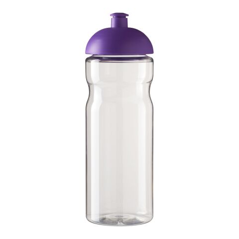 Bouteille avec couvercle dôme H2O Base® - 650 ml  Translucide-Violet | sans marquage | non disponible | non disponible